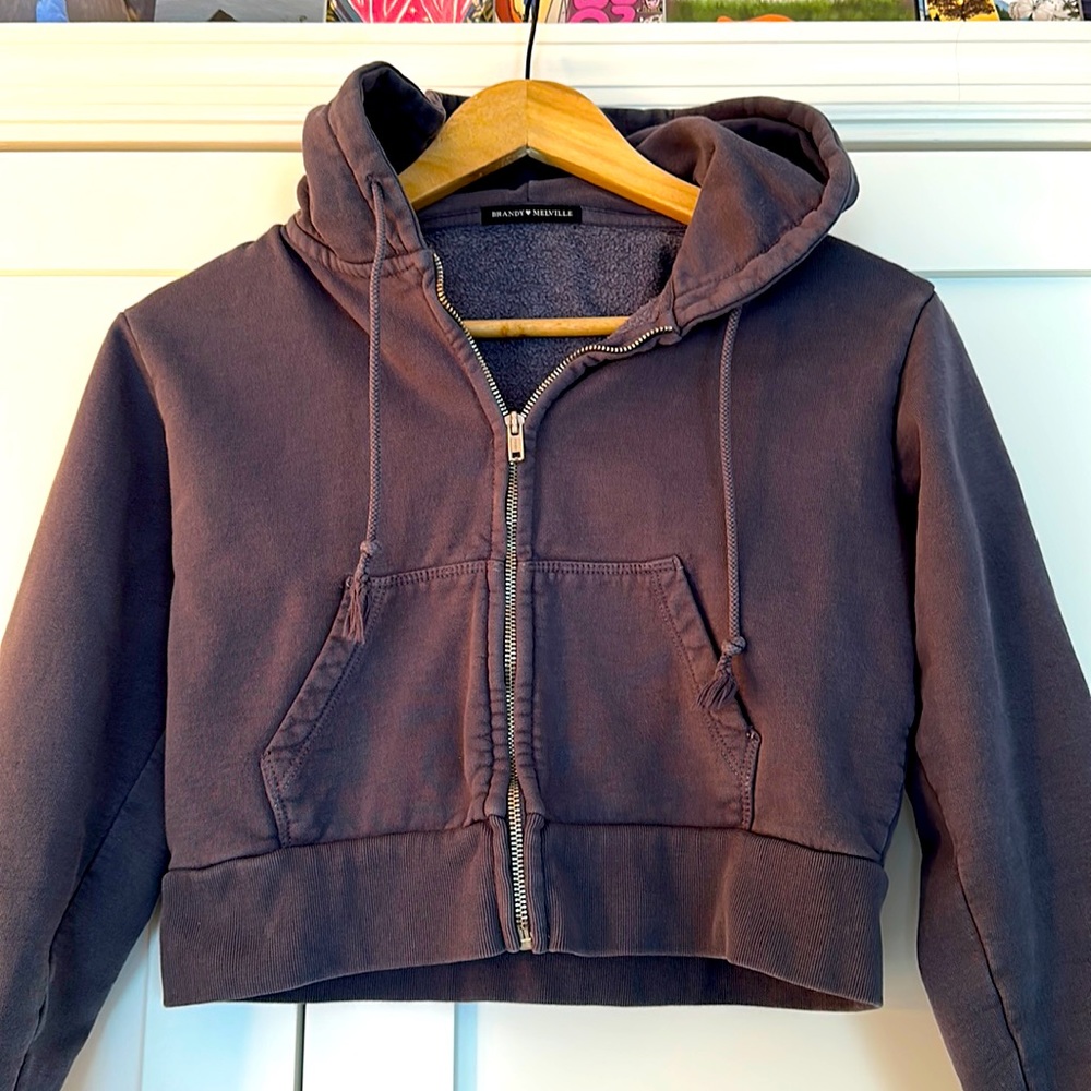 Brandy Melville Crystal Hoodie